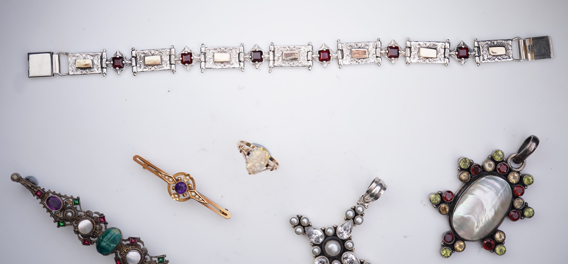 A collection of jewels